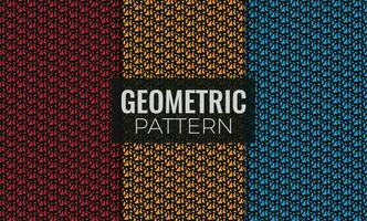 moderno colorato geometrico sfondo - senza soluzione di continuità struttura modello vettore