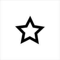 vettore icona stella