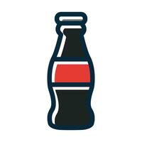 Coca Cola vettore di spessore linea pieno buio colori icone per personale e commerciale uso.