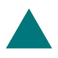 triangoli forma icona. vettore design.