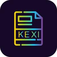 kexi creativo icona design vettore