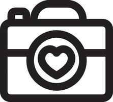 telecamera fotografia icona simbolo Immagine vettore. illustrazione di multimedia fotografico lente grapich design immagini vettore