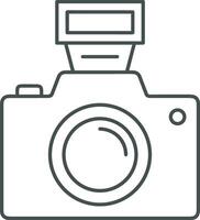 telecamera fotografia icona simbolo vettore Immagine. illustrazione di multimedia fotografico lente grafico design Immagine