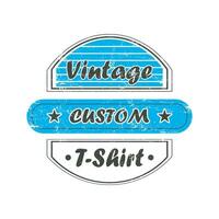 Vintage ▾ tipografia design. retrò Vintage ▾ t camicia design vettore