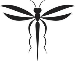 artistico insetto logo insetto esplorazione vettore