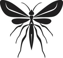 bastone insetto contorni illustrazione minimo bastone insetto simbolo vettore