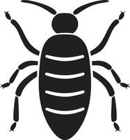 insetto regno icona termite maestà nel ombre vettore