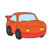 auto dei cartoni animati, colore brillante. illustrazione per bambini vettore