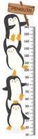 muro del metro con penguin.illustration. vettore