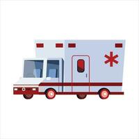 ambulanza auto vettore. bene per medico Salute elementi. vettore