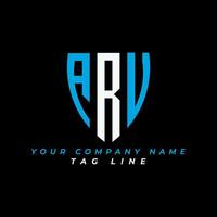 ARV lettera logo creativo design con vettore grafico vettore