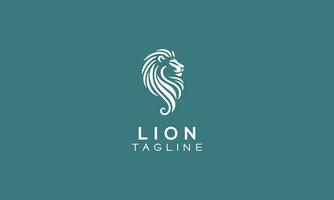 Leone vettore logo icona design