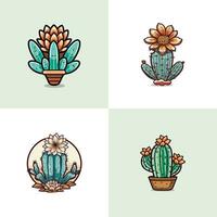 peyote cactus vettore clip arte illustrazione