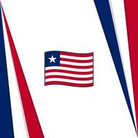 Liberia bandiera astratto sfondo design modello. Liberia indipendenza giorno bandiera sociale media inviare. Liberia bandiera vettore
