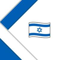 Israele bandiera astratto sfondo design modello. Israele indipendenza giorno bandiera sociale media inviare. Israele illustrazione vettore