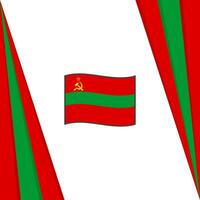 Transnistria bandiera astratto sfondo design modello. Transnistria indipendenza giorno bandiera sociale media inviare. Transnistria bandiera vettore