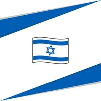 Israele bandiera astratto sfondo design modello. Israele indipendenza giorno bandiera sociale media inviare. Israele design vettore