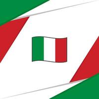 Italia bandiera astratto sfondo design modello. Italia indipendenza giorno bandiera sociale media inviare. Italia vettore