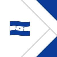 Honduras bandiera astratto sfondo design modello. Honduras indipendenza giorno bandiera sociale media inviare. cartone animato vettore