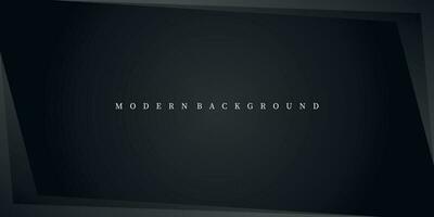 moderno nero vettore sfondo. geometrico sfondo design