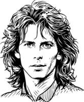 Rick Springfield illustrazione vettore