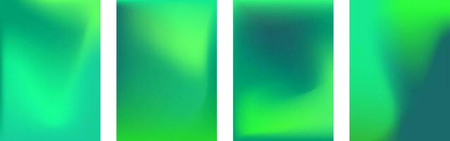 neon sfocato gradiente.onda design con verde, menta blu colori.vettore astratto luminosa verde pendenza maglia. vettore