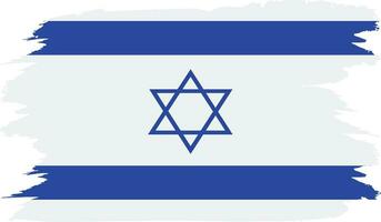 vettore illustrazione di Israele bandiera