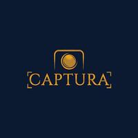 catturare foto logo vettore