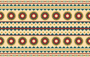 etnico astratto ikat arte. azteco ornamento Stampa. geometrico etnico modello senza soluzione di continuità colore orientale. design per sfondo ,tenda, tappeto, sfondo, vestiario, avvolgere, batik, vettore illustrazione.