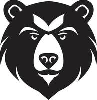 orso cappotto di braccia reale orso logo vettore
