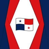 Panama bandiera astratto sfondo design modello. Panama indipendenza giorno bandiera sociale media inviare. Panama sfondo vettore