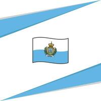 san Marino bandiera astratto sfondo design modello. san Marino indipendenza giorno bandiera sociale media inviare. san Marino design vettore