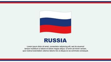 Russia bandiera astratto sfondo design modello. Russia indipendenza giorno bandiera sociale media vettore illustrazione. Russia design