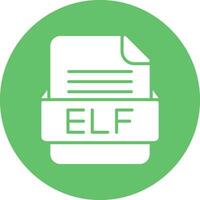 elfo file formato vettore icona