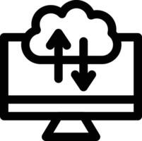 nube Conservazione vettore icona