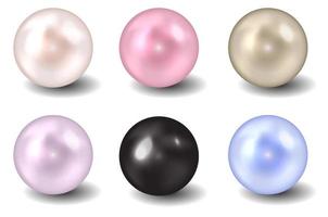 illustrazione vettoriale di perle