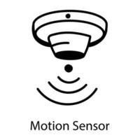 sensore di attività di movimento vettore