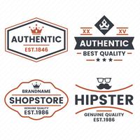 Ristorante Retro Vector Logo per banner