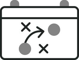 icona di vettore di strategia