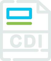 cdi creativo icona design vettore