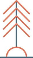 icona vettore albero di pino