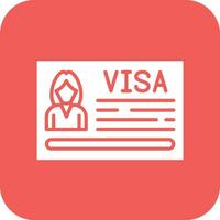 Visa vettore icona