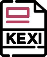 kexi creativo icona design vettore