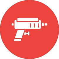 illustrazione del design dell'icona di vettore della pistola giocattolo