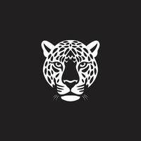 spolvero perfezione nero leopardo emblema feroce e impavido nero vettore leopardo logo