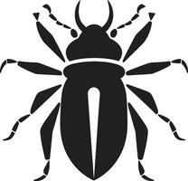 scarafaggio cappotto di braccia reale insetto logo vettore