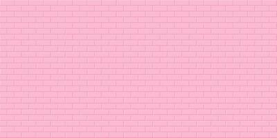 rosa mattone parete sfondo, astratto geometrico senza soluzione di continuità modello disegno, vettore illustrazione