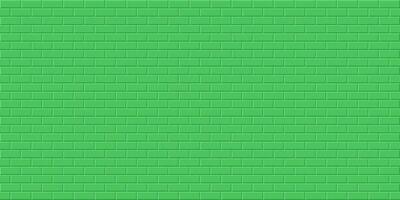 verde mattone parete sfondo, astratto geometrico senza soluzione di continuità modello disegno, vettore illustrazione