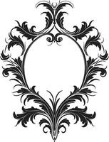 floreale grandezza monocromatico design in forma per reali opulento petali vettore mestiere di reale decorativo fiori