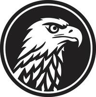 nero vettore predatore falco logo design esempi nero vettore predatore falco logo design portafoglio
